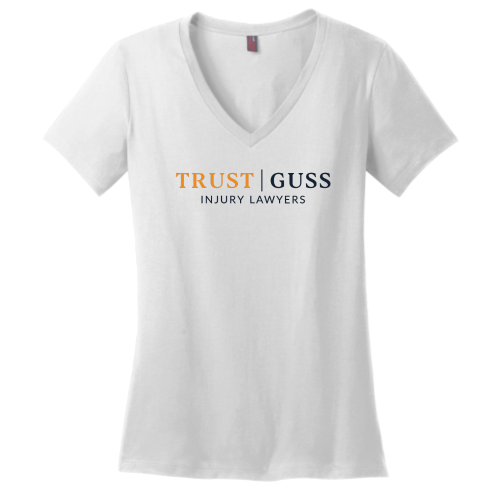 TrustGuss - District Made Ladies Perfect Weight V-Neck Tee