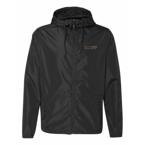 TrustGuss - Independent Trading Unisex Full Zip Windbreaker