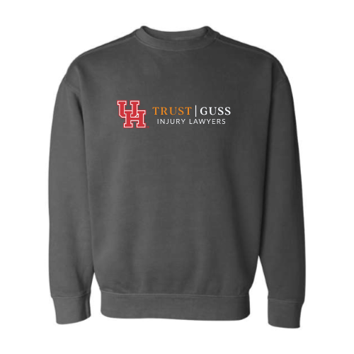 UHTrustGuss - Pigment-Dyed Crewneck Sweatshirt