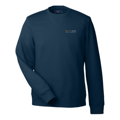TrustGuss - Men's Garment-Dyed Crewneck Sweatshirt