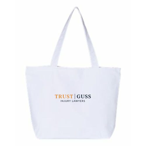 TrustGuss - 24.5L Canvas Zippered Tote v2