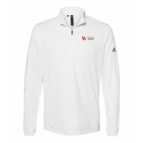UHTrustGuss - Lightweight Quarter-Zip Pullover - White