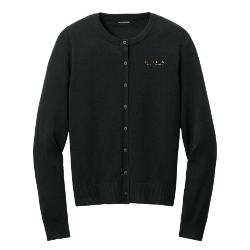 TrustGuss - Port Authority Women’s Easy Care Crewneck Cardigan Sweater