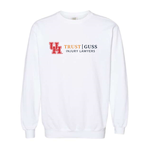 UHTrustGuss - Pigment-Dyed Crewneck Sweatshirt