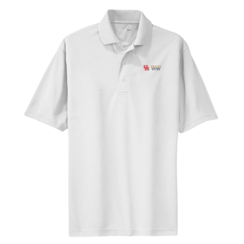 UHTrustGuss - Sport-Tek Dri-Mesh Polo - White