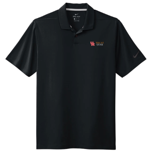 UHTrustGuss - Nike Dri-FIT Vapor Polo Black
