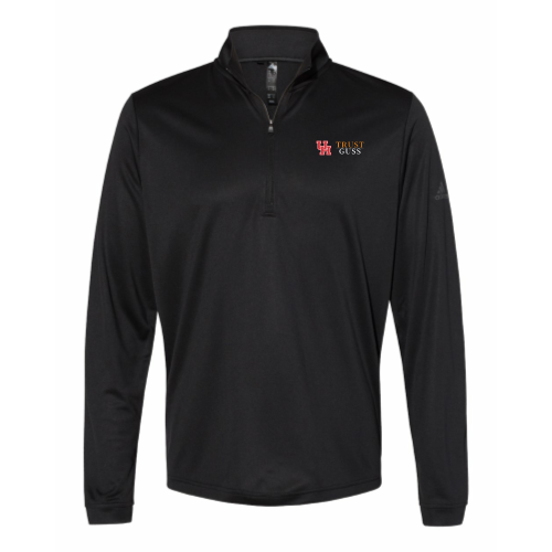 UHTrustGuss - Lightweight Quarter-Zip Pullover - Black